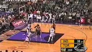 2002 Vince Carter Highlights Against Pacers [upl. by Flavio]