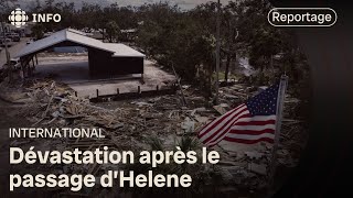 L’ouragan Helene fait au moins 120 morts dans le sudest des ÉtatsUnis [upl. by Callista]