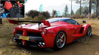 Ferrari LaFerrari  Forza Horizon 5  Steering Wheel Gameplay  포르자 호라이즌5 [upl. by Consolata]