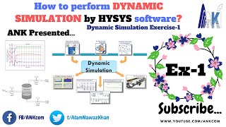 Exercise1 Two Vessel Dynamic Simulation using HYSYS V10 [upl. by Leasa]