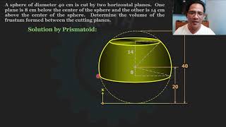 Four Powerful Ways of Solving the Volume of Frustum of a Sphere [upl. by Malliw]