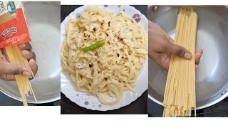 Without Cream White Sauce Spaghetti Pasta Recipe 👌❤️ Indian Style वाइट सॉस पास्ता Spaghetti Recipe [upl. by Elspet768]