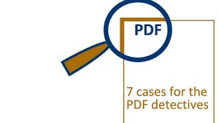 7 Cases for the PDF detectives — Trailer [upl. by Christabel]