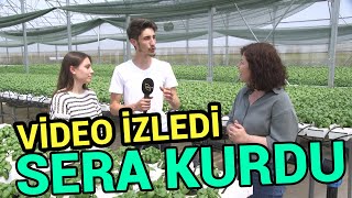 Video İzledi SERA KURDU  İki Kardeşin DESTEK ALMADAN Topraksız Tarım Yapmaya Başlama Hikayesi [upl. by Ailedamla87]