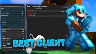 The BEST Minecraft Client For Controller Players [upl. by Orestes577]