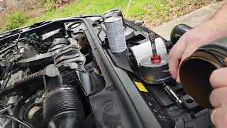 Change Oil Landrover Discovery 5 with the SCV6 engine and Reset the service reminder [upl. by Galasyn]