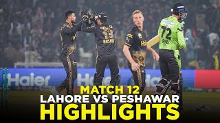 Full Highlights  Lahore Qalandars vs Peshawar Zalmi  Match 12  HBL PSL 9  M2A1A [upl. by Weld]