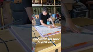 How to do circles fast and accurate woodworking diy tipsandtricks hardwood [upl. by Kurtzig]