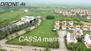 cassa marina beach resort  DRONE 4k  ubhrat surat travel drone beachresorts trending vacation [upl. by Orlov660]