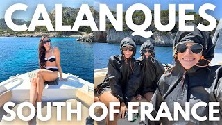 Exploring Calanques National Park by Boat  South of France Travel Vlog [upl. by Krm525]