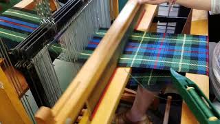 How a Scottish Tartan is Woven [upl. by Melvin]