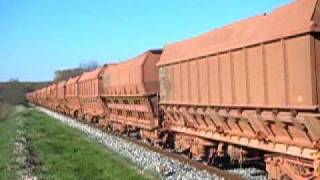 Train de bauxite Fos  Gardanne [upl. by Airdnua]