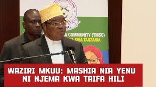 WAZIRI MKUU ASEMA MASHIA WANAYO DHAMIRA NJEMA KWA TAIFA HILI [upl. by Enetsuj]