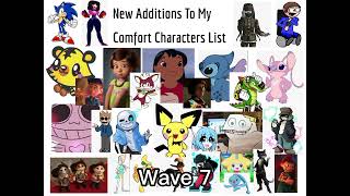 Waves 112 Of My Comfort Characters List [upl. by Nalhsa723]