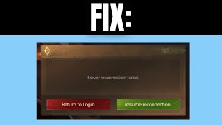 How To Fix “Server reconnection failed” Error in Tarisland [upl. by Anaujal]