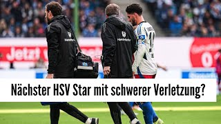 Nächster HSV Star mit schwerer Verletzung [upl. by Ahsiekat]