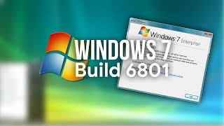 Exploring Windows 7 Build 6801 [upl. by Nahs]