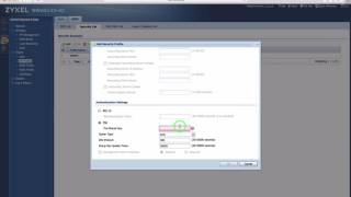 ZyXEL NWA5123 AC  Setup a new AP profile and security profile  Network amp Access Point setup [upl. by Tatia839]