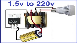 15 volts to 220 AC Inverter [upl. by Salema856]