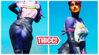 OLD BUT GOLD THICC quotBRITE BOMBERquot SKIN SHOWCASED w ALL NEW DANCE EMOTES 😍❤️ [upl. by Felipe854]