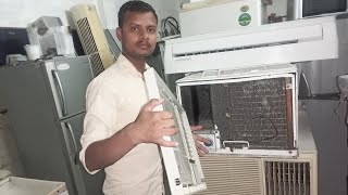 how to open window AC front panel विंडो एसी का फ्रंट पैनल ओपन करने का बेस्ट तरीका [upl. by Toms]