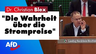 Die Wahrheit über die Strompreise  Dr Blex AfD [upl. by Emirej]