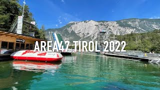 Adventure park Area 47  Tirol Austria 2022 [upl. by Chaffinch]