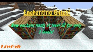 Minecraft Snapshot 14w05b  ENCHANTING GLITCH [upl. by Allemac]