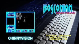 ChinnyVision  Ep 281  Bosconian 87  Sinclair Spectrum Amstrad CPC Commodore 64 [upl. by Ailed]