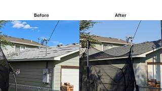 Reroofing a two car garage alone [upl. by Licastro]