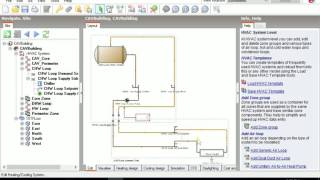 Design Builder CAV Reheat Air Cooled Chiller PART II [upl. by Thorrlow396]