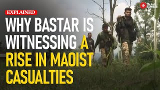 5 Maoists killed in encounter in Chhattisgarh’s Bastar 2 jawans injured [upl. by Vala]