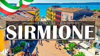 Beautiful Sirmione Lake garda 4K • Relaxing Italian Music Instrumental Romantic • Video 4K UltraHD [upl. by Benoit]