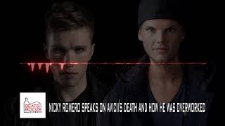 Nicky Romero speaks on Aviciis death and him being overworked [upl. by Casimir]