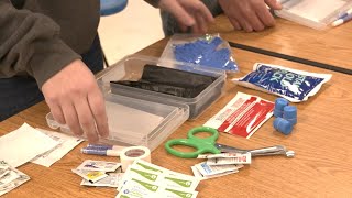 AgweekTV FFA Chapter Builds First Aid Kits for Farmers [upl. by Ahcilef474]