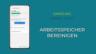 Arbeitsspeicher bereinigen  Samsung Android 11  One UI 3 [upl. by Durkee4]