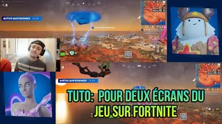 TUTO  COMMENT JOUER À DEUX SUR FORTNITE  FACILE [upl. by Errehs926]