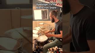 Keplinger Black Iron 7x14 Snare Drum [upl. by Gertrud530]