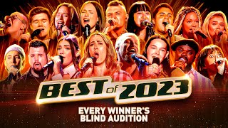 Every THE VOICE 2023 WINNERs Blind Audition  Best of 2023 [upl. by Zachar]