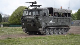 Rides in a M548 at the Bovington Tank Museum [upl. by Norrv]