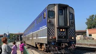 Amtrak 784 Departure from Oxnard with one loud horn tap from 6906 [upl. by Mialliw908]