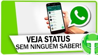 Como ver STATUS DO WHATSAPP sem a pessoa saber [upl. by Atarman]