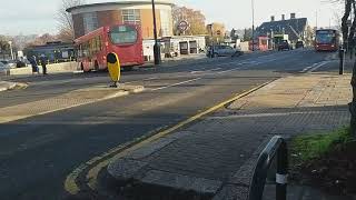 Buses At Arnos Grove Station 30th November 2019 [upl. by Anitserp]