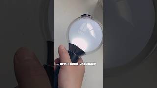 💣✨ BTS Light Stick Unboxing [upl. by Orel]