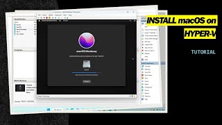 How to Install MacOS on HyperV with Easy [upl. by Lennod]