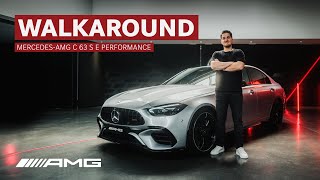 Walkaround  MercedesAMG C 63 S E PERFORMANCE 4MATIC [upl. by Firehs]