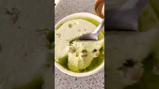 Pistachio ice cream ytshorts foodietrip icecream asmrfood shorts [upl. by Nohsar722]