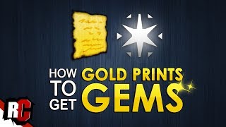 How to get GOLD Wyverian Prints for GEMS  Monster Hunter World Best Crafting Materials [upl. by Nitnert]