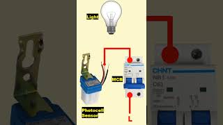 Photocell wiring diagram shortvideo [upl. by Krebs53]