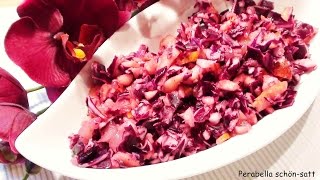 Thermomix® Rotkohlsalat Red cabbage salad [upl. by Akena]